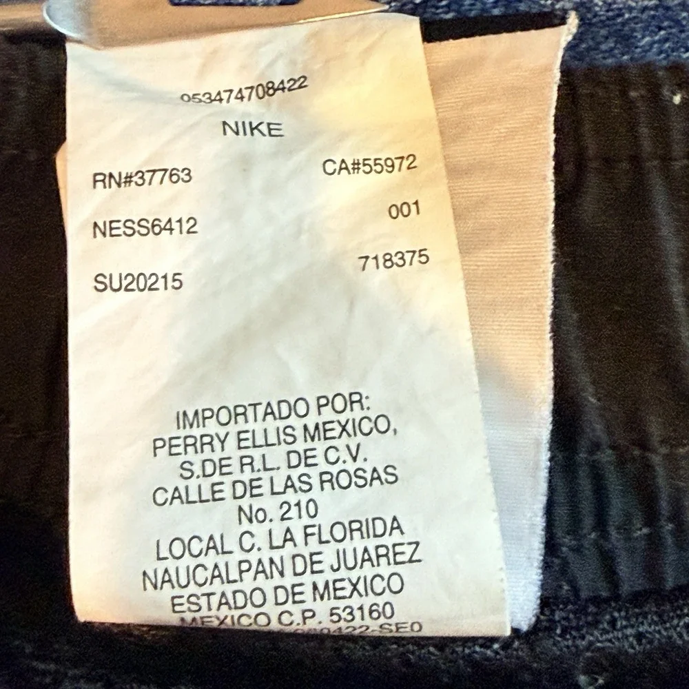 Nike Swim‎ Trunks XL Black Teal Colorblock Swoosh Lined Beach Y2K Athletic